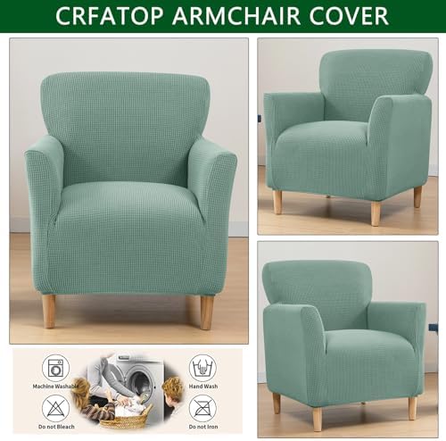 CRFATOP Accent Chair Cover, Stretch Armchair Slipcover for Living Room,B02