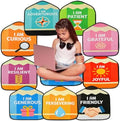 9 Pcs Classroom Rug– 16" Soft Non Slip Circle Rug Set