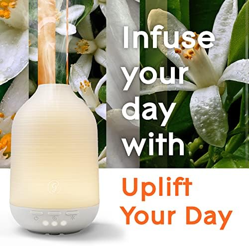 Glade Aromatherapy Diffuser & Essential Oil, Air Freshener for Home, Uplift Your Day Scent with Notes of Orange & Neroli, 0.56 Fl Oz