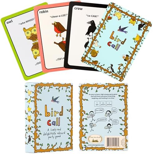 A Lively and Delightfully Absurd 5-Minute Party Game | Birding & Bird Gifts
