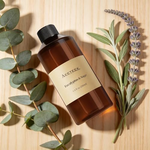 Reed Diffuser, Sage & Eucalyptus Essential Oil Refill