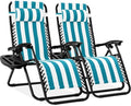 Best Choice Products Zero Gravity Chair Recliner, Peacock Striped