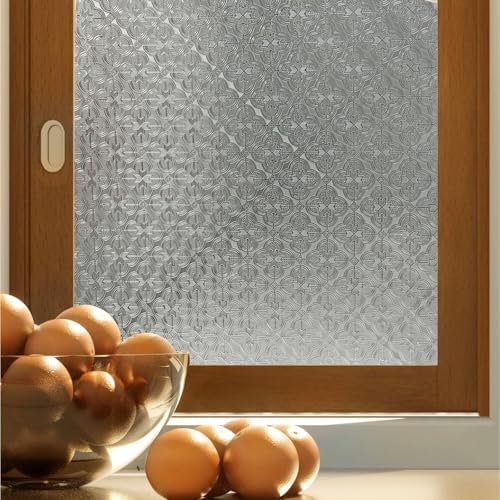 ADD.HERES Window Privacy Film, Glass Decorative Static Cling, 29.5" x 78.7"