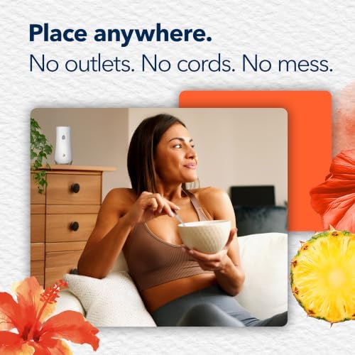 Glade Automatic Spray Air Freshener Refill, Hawaiian Breeze, 2 Count