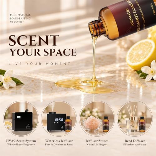 Bergamot Coastal Diffuser Oil Inspired by Ritz-C Hotel Scent, 100 mL