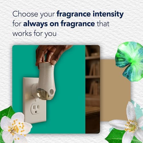 Glade PlugIns Air Freshener Refills, Dewdrop Petals, 5 Count