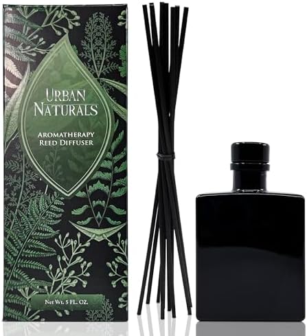 Urban Naturals Reed Diffuser Set, Balsam Forest - Bathroom Shelf Décor