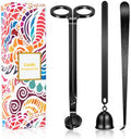 Saiveina 3 in 1 Candle Wick Trimmer Set, Candle Snuffer Dipper Wick Cutter