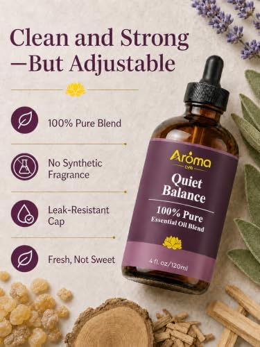100% Pure Essential Oil Blends - Quiet Balance