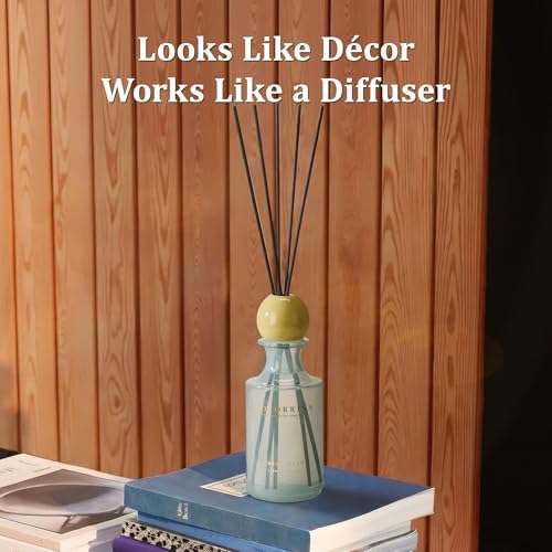 COCORRÍNA Reed Diffuser 8.5 oz Large Capacity Fresh Linen Scent