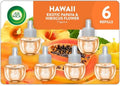Air Wick Plug In Refills, Hawaii Exotic Papaya & Hibiscus Flower, 6ct