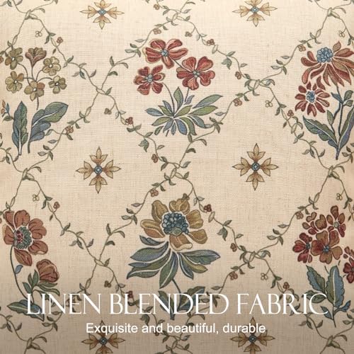 patdrea Designer French Vintage Throw Pillow Cover,12"x20",Set of 2
