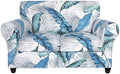 SearchI Stretch Sofa Cover Printed Couch Cover, Floral Pattern 3 Pieces Loveseat Slipcover with 2 Separate Cushion Cover, Washable Furniture Protector for Living Room(Loveseat, Summer Pattern)