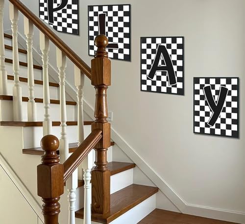 ULEGIE Boy Toddler Playroom Wall Decor, Toddler Boy Room Decor
