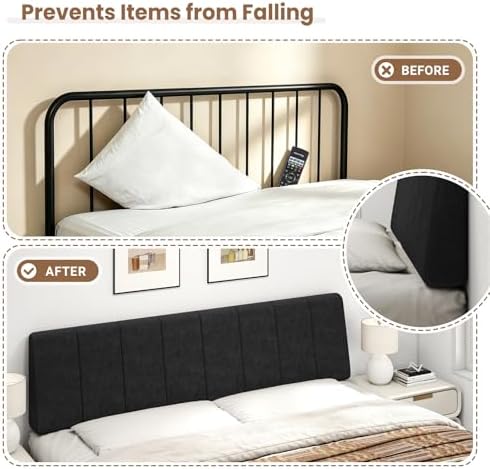 King Size Headboard Only-No Assembly Required, Black