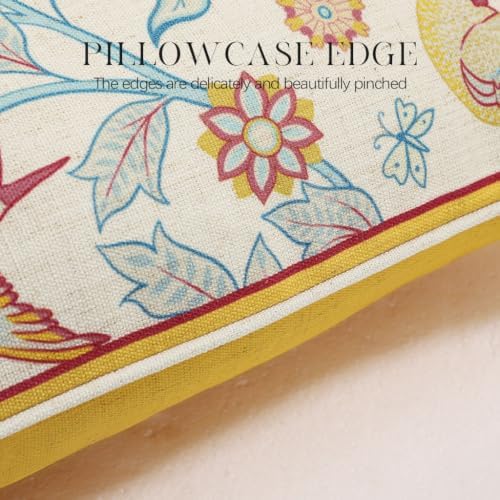 patdrea Designer French Vintage Lumbar Throw Pillow Cover,12"x20"