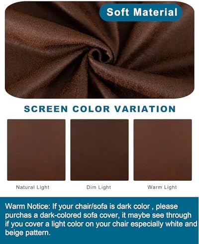 CRFATOP Accent Chair Cover, Stretch Armchair Slipcover for Living Room,A30