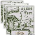 Incienso de Santa Fe - Piñon Natural Wood Incense Bricks Without Holder, 40 Count - Made in the USA (Pack of 3)