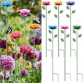 6 Pack Bee Watering Station, Metal Bee Bath, Butterfly Watering Station