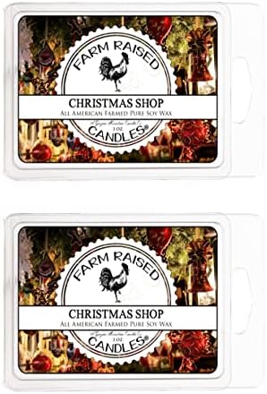 Lemon Sugar - USA Made Soy Wax Melts, 2 Pack, 6 oz (Christmas Shop)