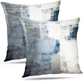 Throw Pillow Covers for Couch, 26x26 Inch, Set of 2, Grey Blue