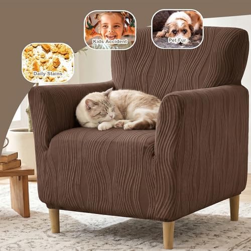 Eco-Ancheng Banquet Armchair Slipcovers Accent Chair Covers Chair Slipcover