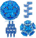 Magnetic Fidget Sphere, Crystal Blue, Sensory Desk Toy for Stress Focus Anxiety Relief