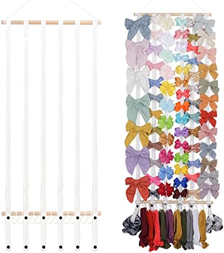 Hair Bow Holder Organizer for Girls Hair Clips Headband Storage