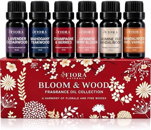 Premium Fragrance Oil Set for Candle Making, Soap, Wax Melts and Diffusers