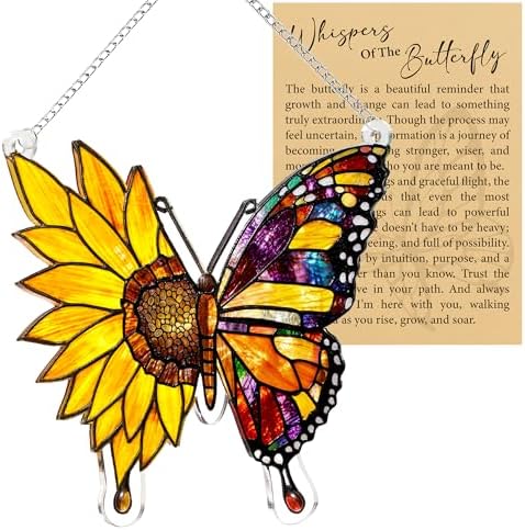 Butterfly Gifts for Women, Butterfly Christmas Ornaments for Tree Hanging