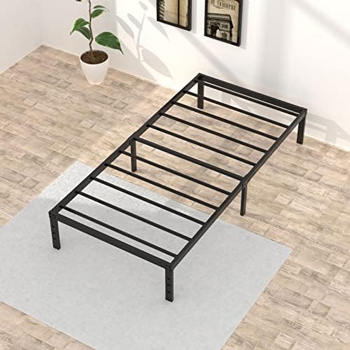 16 Inch Twin XL Bed Frames, Metal Platform Twin XL Bed Frame