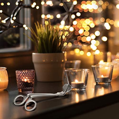 CHEFBEE Stainless Steel Candle Wick Trimmer