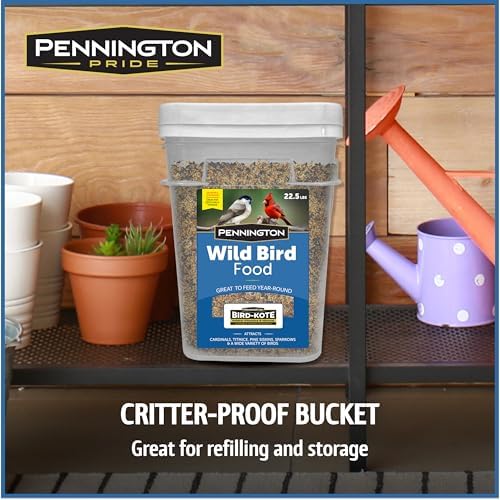 Pennington Wild Bird Food, Wild Bird Seed for Outside Feeders, 22.5-lb.
