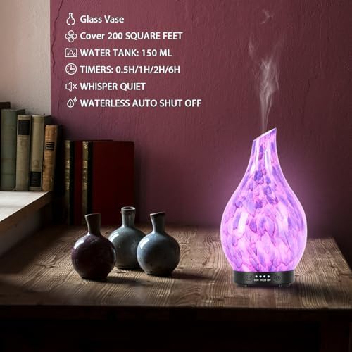 EQUSUPRO Essential Oil Diffuser for Home Fragrance & Aromatherapy 150ml