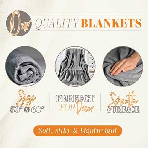 Elegant Comfort Lightweight Printed Throw Blanket- All Season, Ultra Soft, Cozy and Plush- Decorative Throw Blankets, Perfect for Lounging, 50 x 60 inches, Ice Cream Popsicle, Throw Blanket
