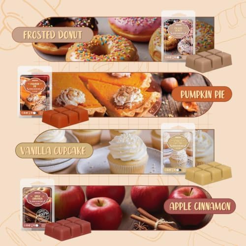 ARVIDSSON Bakery Scented Wax Melts, Natural Soy Wax Cubes for Wax Warmer