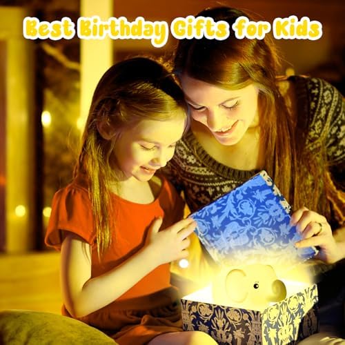 Elephant Night Light for Kids, Baby Nursery NightLight for Breastfeeding