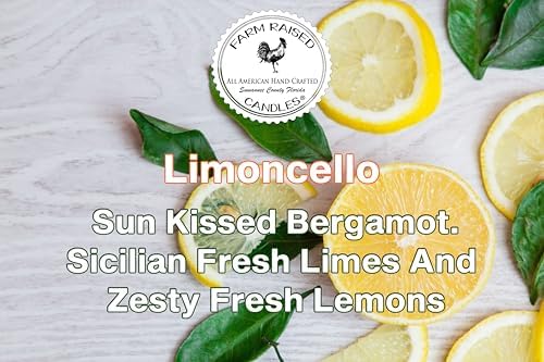 Lemon Sugar Wax Melts 2 Pack, Limoncello-Inspired Lemon Scented Soy Wax Cubes for Warmers
