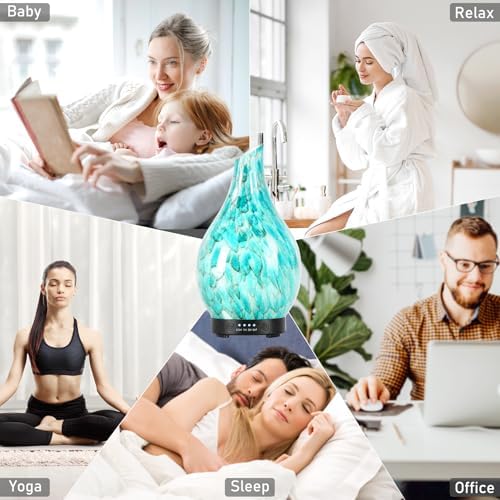 EQUSUPRO Essential Oil Diffuser for Home Fragrance & Aromatherapy 150ml