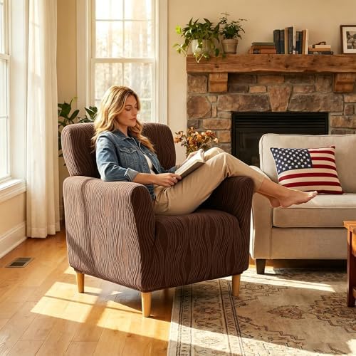 Eco-Ancheng Banquet Armchair Slipcovers Accent Chair Covers Chair Slipcover