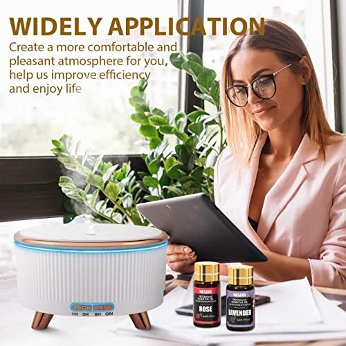 NESCCI Essential Oil Gift Set -Perfect for Diffuser,Humidifier,Candle Making, Halloween, Christmas(18 * 5ML)