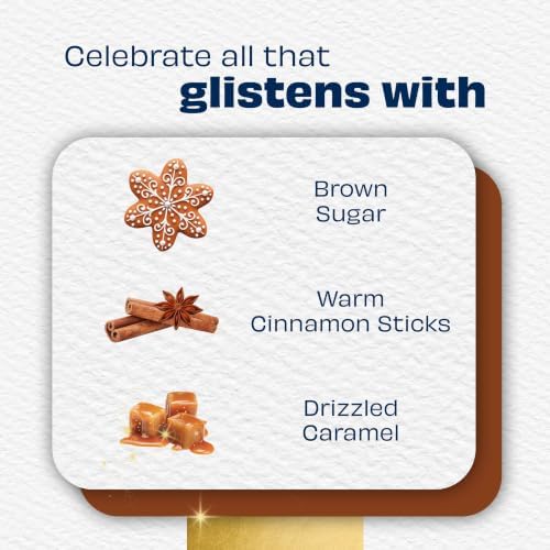 Glade Jar Candle, Cozy Gingerbread, 4.08oz., 3 Count