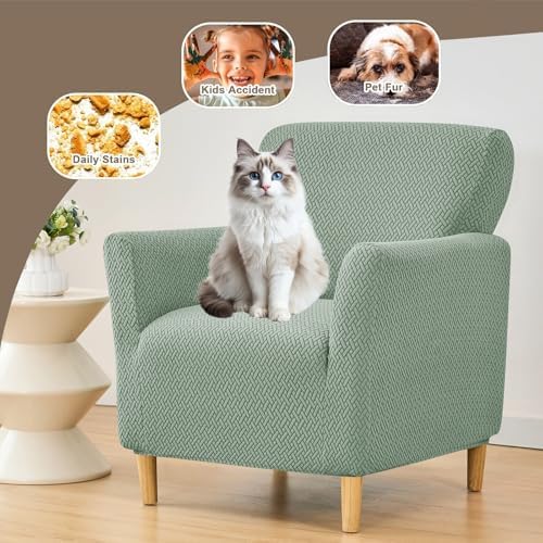 Eco-Ancheng Banquet Armchair Slipcovers Accent Chair Covers Chair Slipcover