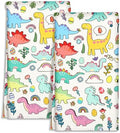 Miss Adola Cute Kitchen Towels Set of 2, 18 x 26 Inch, Dinosaur