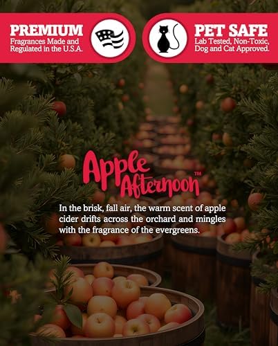 Shortie's Candle Company Apple Afternoon™ Premium Wax Melts - 3 Oz., Strong & Long Lasting, Non-Toxic - Made with Essential & Natural Oils - Formula 117