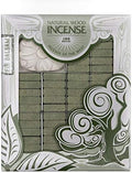 Incienso de Santa Fe - Fir Balsam Natural Wood Incense Bricks with Holder, 100 Count - Made in the USA