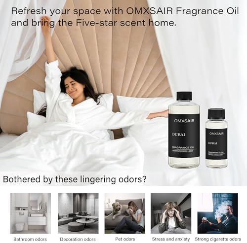 Dubai Hotel Diffuser Oil for Luxury Home Fragrance - 120ml/4 fl oz