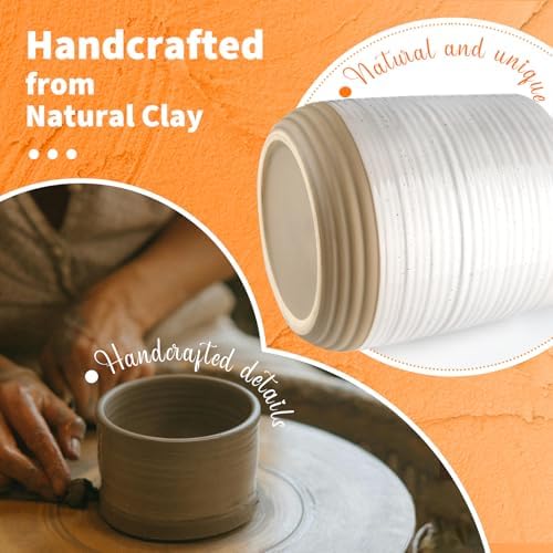 6.8" Large Ceramic Utensil Holder for Kitchen Counter