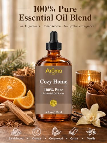100% Pure Essential Oil Blends - Cozy Home