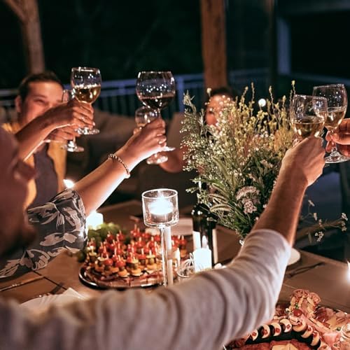 Leor & Lair Tealight Candles, 100 Pack, 4 Hour Long Burning Tea Lights